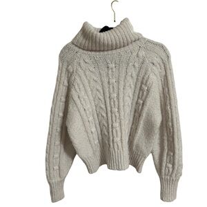 Size Small cozy white sweater. A New Day.